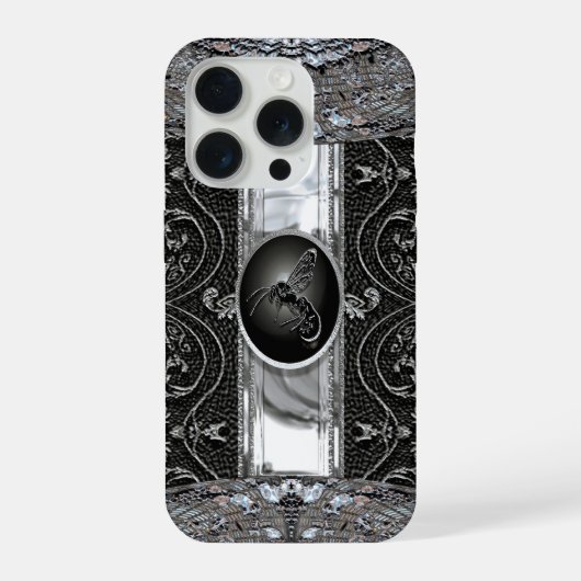 スズメバチ iPhoneケース (裏面)