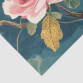 スズメ ピンク 白 花 絵画 デコパージュ 薄葉紙 (詳細)