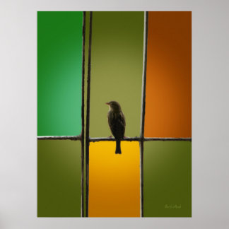 スズメ ポスター