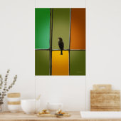 スズメ ポスター (キッチン)