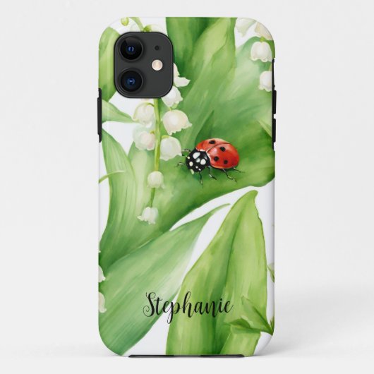 スズランてんとう虫 Case-Mate iPhoneケース (裏面)