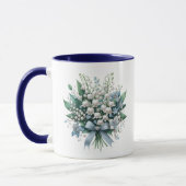 スズランのマグカップ 花ギフト マグカップ (左)