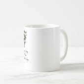スズランの花の名言 コーヒーマグカップ (正面右)