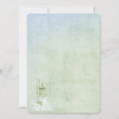 スズラン記念日パーティー 招待状 (裏面)