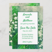 スズラン カスタマイズ 保存日付 セーブザデート (正面/裏面)