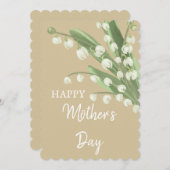 スズラン シルクフラワー ハッピーマザーズデイ シーズンカード (正面/裏面)