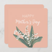 スズラン ハッピーマザーズデー シーズンカード (正面/裏面)