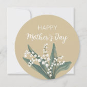 スズラン ハッピーマザーズデー シーズンカード (正面)