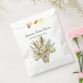 スズラン ブーケ ブライダルシャワー フェイバーバッグ (封をした状態)