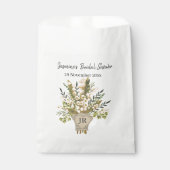 スズラン ブーケ ブライダルシャワー フェイバーバッグ (正面)