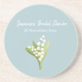 スズラン ブーケ ブライダル シャワー コースター