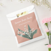 スズラン ブーケ ブライダル シャワー フェイバーバッグ (封をした状態)