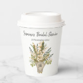 スズラン ブーケ ブライダル シャワー 紙コップ (正面)