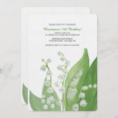 スズラン 招待状 (正面/裏面)