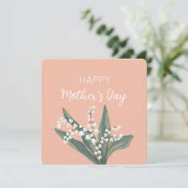 スズラン 母の日のお祝い シーズンカード