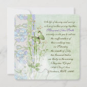 スズラン 誓いの更新 招待状 (正面)