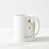 スズラン 誕生月 花 コーヒーマグカップ (正面右)