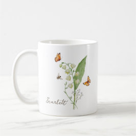 スズラン 誕生月 花 コーヒーマグカップ