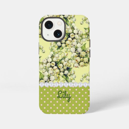 スズラン iPhoneケース (裏面)