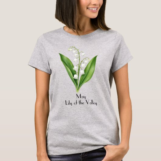 スズランTシャツ 5月 Tシャツ (正面)