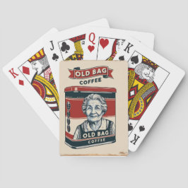 スズ広告の古いバッグ・コーヒーの兆候 トランプ