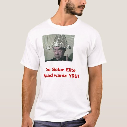 スズ箔、! Tシャツ (正面)