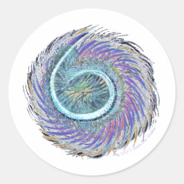 スセアブルースタジオエアステッカー ラウンドシール