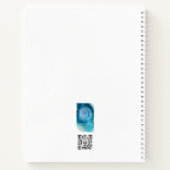 スセアブルースタジオエレメンタル万華鏡のように千変万化するパターンノート ノートブック (裏面)