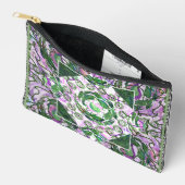 スセアブルースタジオガーデンパウチ（小） アクセサリーポーチ (見開き)