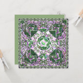 スセアブルースタジオガーデンマンデラカード カード (正面/裏面インサイチュ)