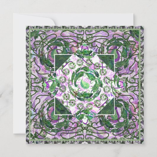 スセアブルースタジオガーデンマンデラカード カード (正面)