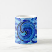 スセアブルースタジオズウェーブマグ コーヒーマグカップ (中央)