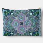 スセアブルースタジオズフェザーパウチ（大） アクセサリーポーチ (裏面)