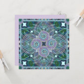 スセアブルースタジオズフェザーマンデラカード カード (正面/裏面インサイチュ)