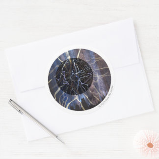 スセアブルースタジオファイアステッカー ラウンドシール