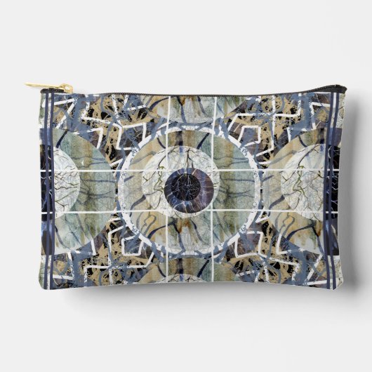 スセアブルースタジオ稲妻パウチ（小） アクセサリーポーチ (正面)