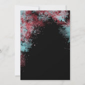 スタお洒落リーフォレストブライダルシャワー 招待状 (裏面)