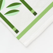 スタかわいらしイ縁どルの花芸 フリースブランケット (角)