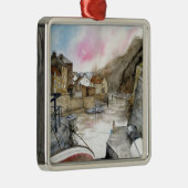 スタイト、北ヨークシャー、イギリス水彩 メタルオーナメント (右)