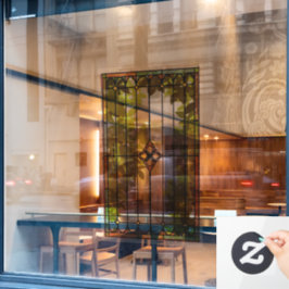 スタイフェイクンガラス窓 ウィンドウサイン