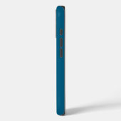 スタイポジティブ タキシード猫 ミッドナイトブルー Case-Mate iPhoneケース (裏面 / 左)