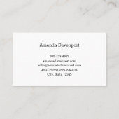 スタイミーMedテンプレート6 名刺 (裏面)