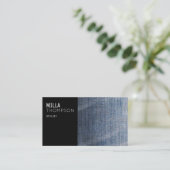 スタイモダンリスト用のブルージーンズの名刺 名刺 (スタンド正面)