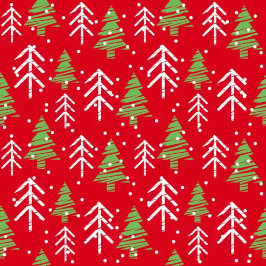 スタイライズドクリスマス抱き枕とのシームレスなパターン ラッピングペーパー