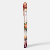 スタイラスガラス風のピンクの花柄が美しい芍薬デザインのiPhoneケース Case-Mate iPhoneケース (裏面 / 左)