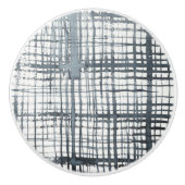 スタイラス – パターンのチェック セラミックノブ (正面)