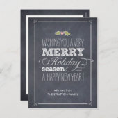 スタイリシカルクホリデーカードポストカード シーズンポストカード (正面/裏面)