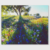 スタイリスティックブルーボンネット ラッピングペーパー (フラット)