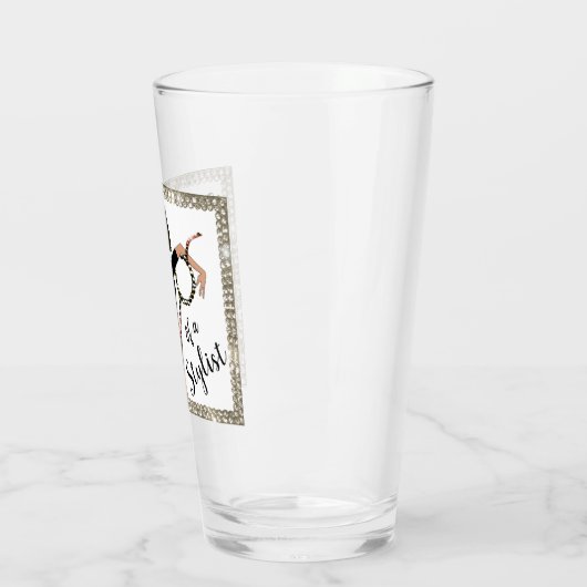 スタイリストのディヴァ タンブラーグラス (左)