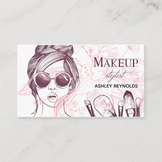 スタイリストの作成 名刺 (正面)